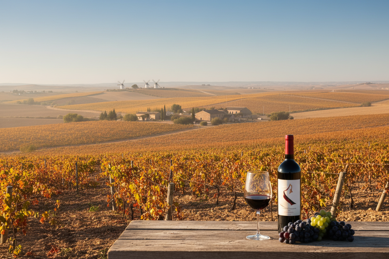 卡斯提亞-拉曼查 Castilla-La Mancha | 西班牙高原陽光下的果香原野