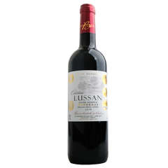Chateau Lussan AOC Bordeaux 2018 LABEL 有破損 不設退換