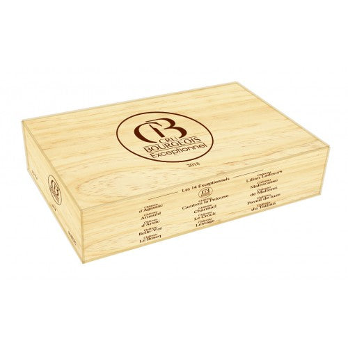 Caisse 14 Cru Bourgeois Exceptionnel 2019 Caisse (14支混箱木箱)
