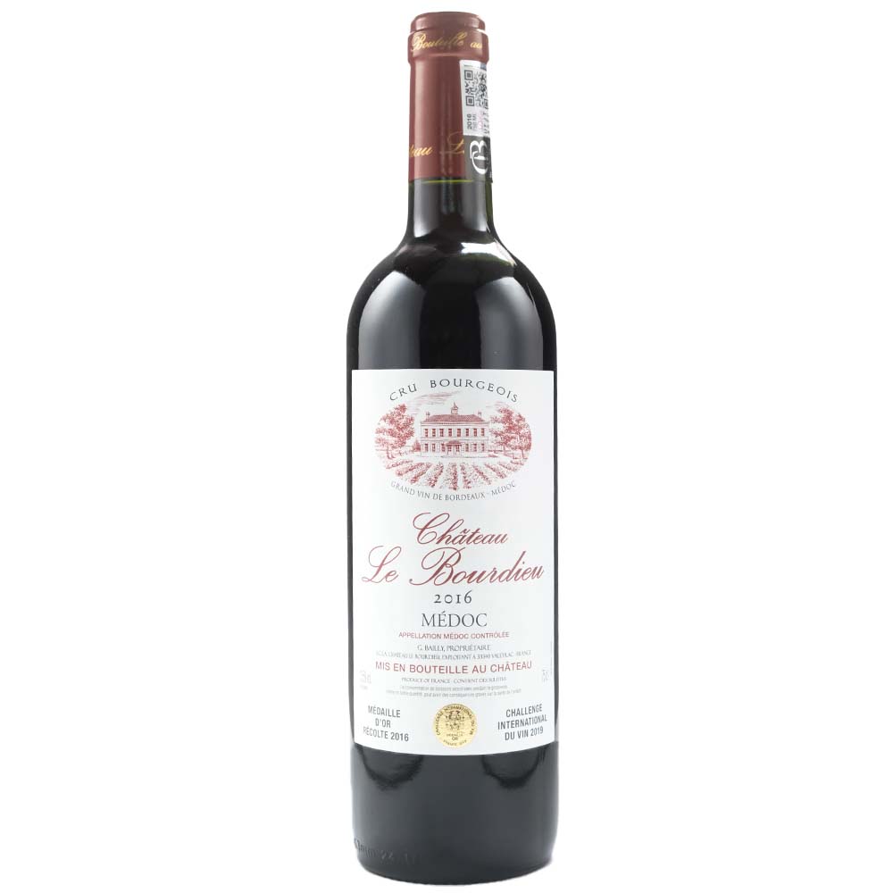 Chateau Le Bourdieu AOC Medoc Cru Bourgeois 2016