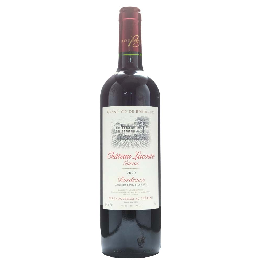 Chateau Lacoste Garzac AOC Bordeaux 2020