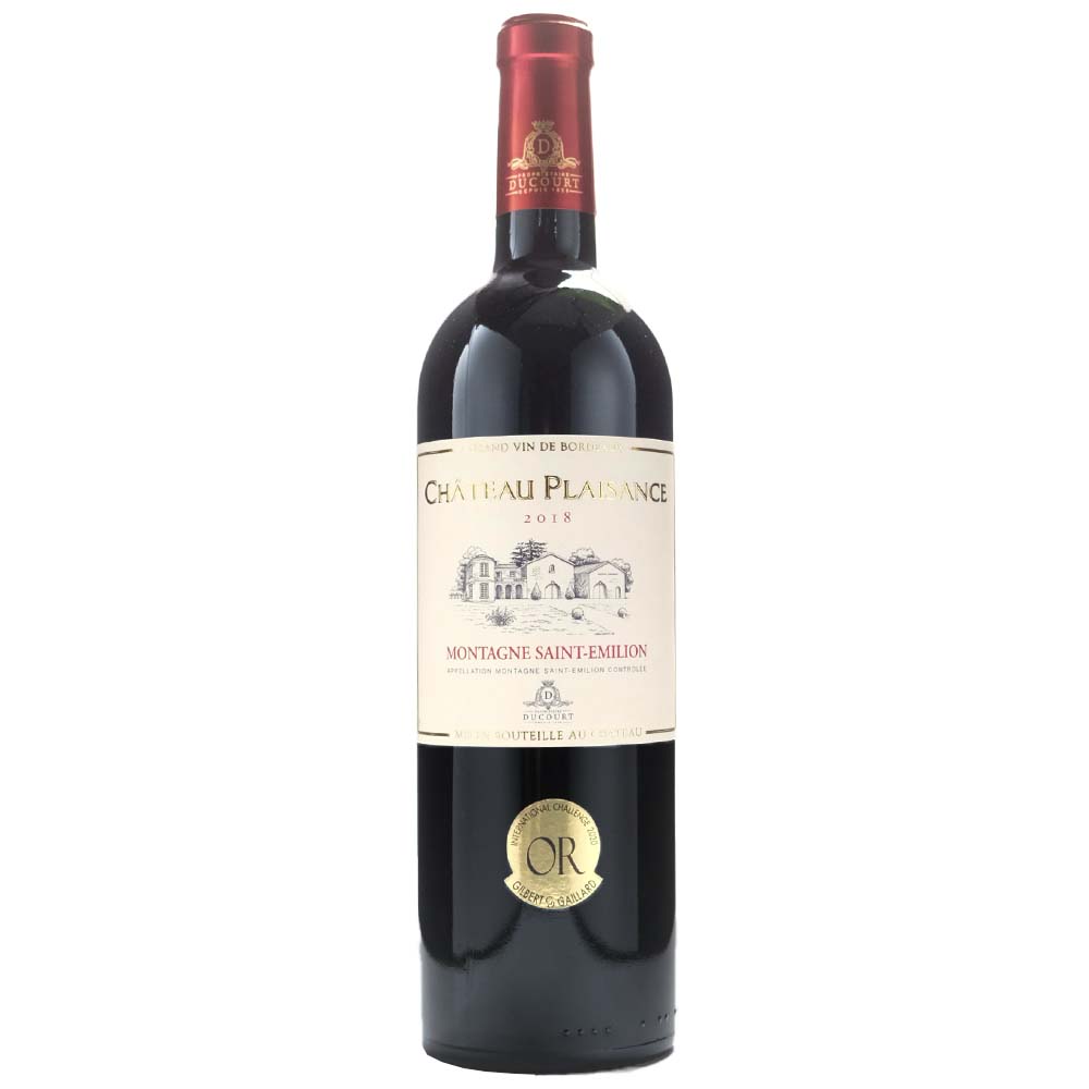 Chateau Plaisance AOC Montagne Saint Emillion 2018