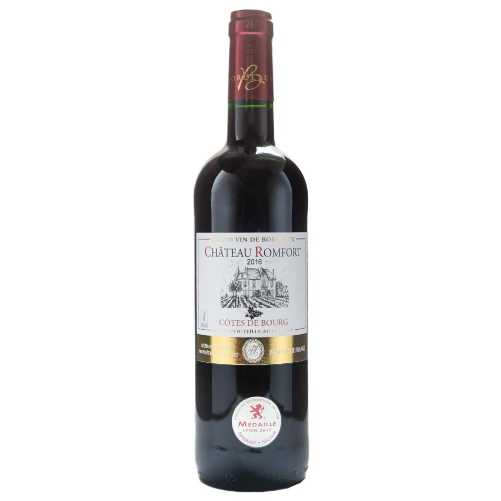 Chateau Romfort AOC Blaye Cotes de Bordeaux 2016