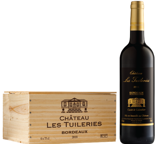 Château les Tuileries AOC Bordeaux 2021 (Wooden Case)