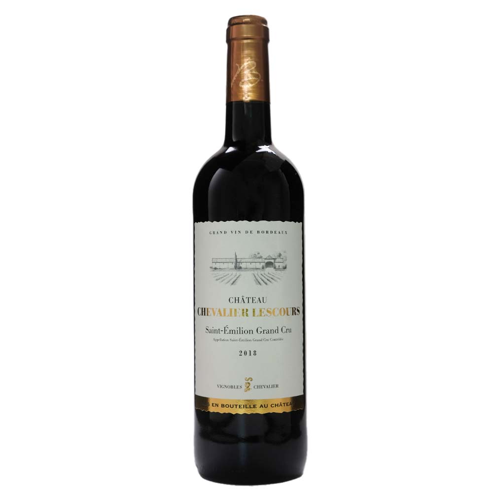 Château Chevalier Lescours AOC Saint-É milion Grand Cru 2018