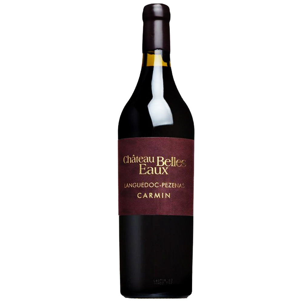 Chateau Belles Eaux Carmin AOP Languedoc Pezenas 2019