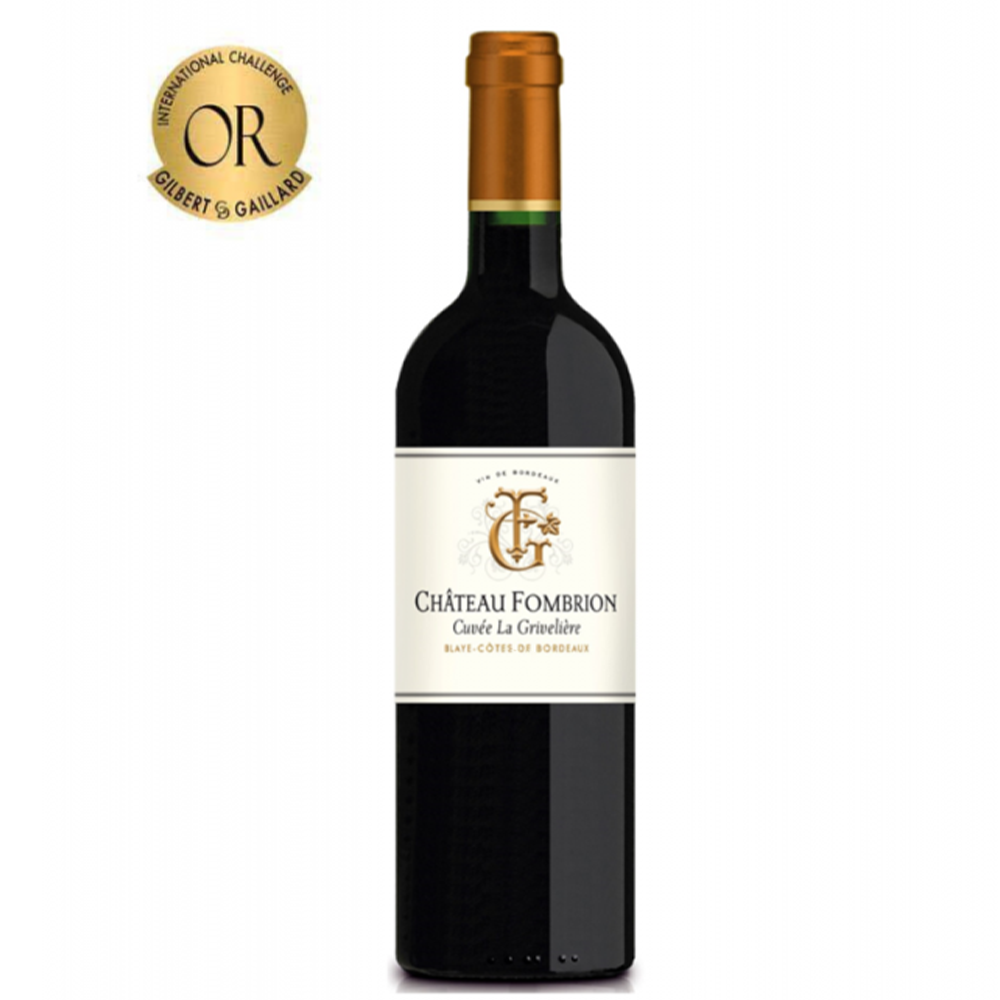 Chateau FOMBRION "Cuvée La Grivelière" AOC blaye cotes de bordeaux 2020
