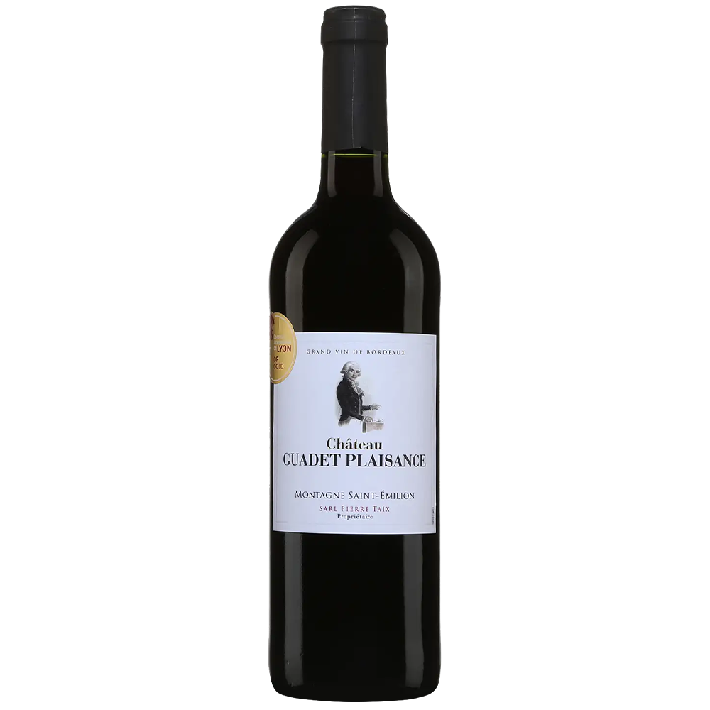 Chateau Guadet Plaisance 2019 AOP Montagne Saint Emilion organic