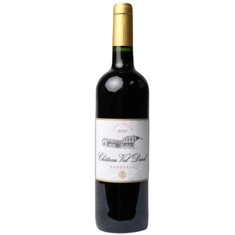 CH. VAL DAREL AOP BORDEAUX ROUGE 2021 (Wooden Case)