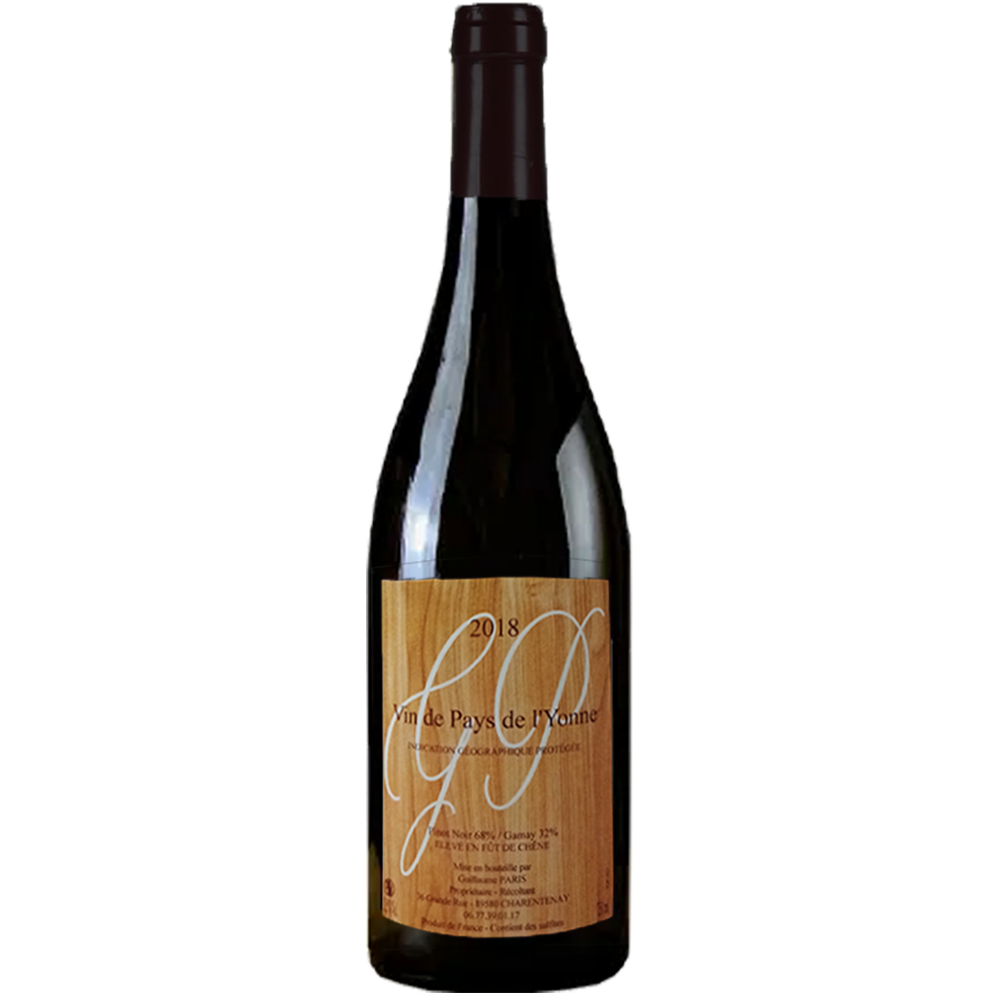 Vin De Pays L'Yonne Rouge 2018