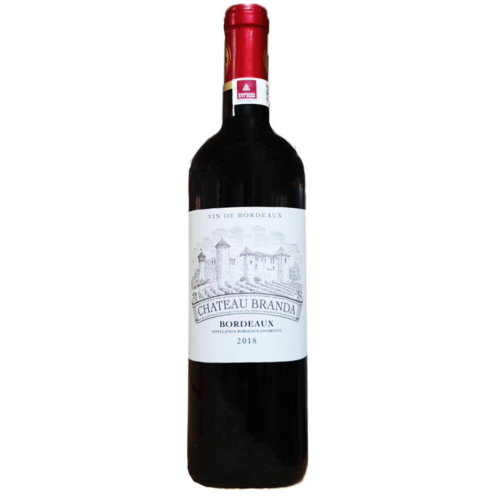 CHATEAU BRANDA (Petit Château) - MDP - HORS GD / Nvl Aquit / CHINE (簡體字酒標 )