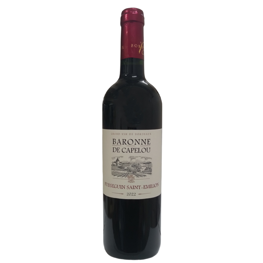 AOC PUISSEGUIN ST EMILION RGE BARONNE CAPELOU 2022