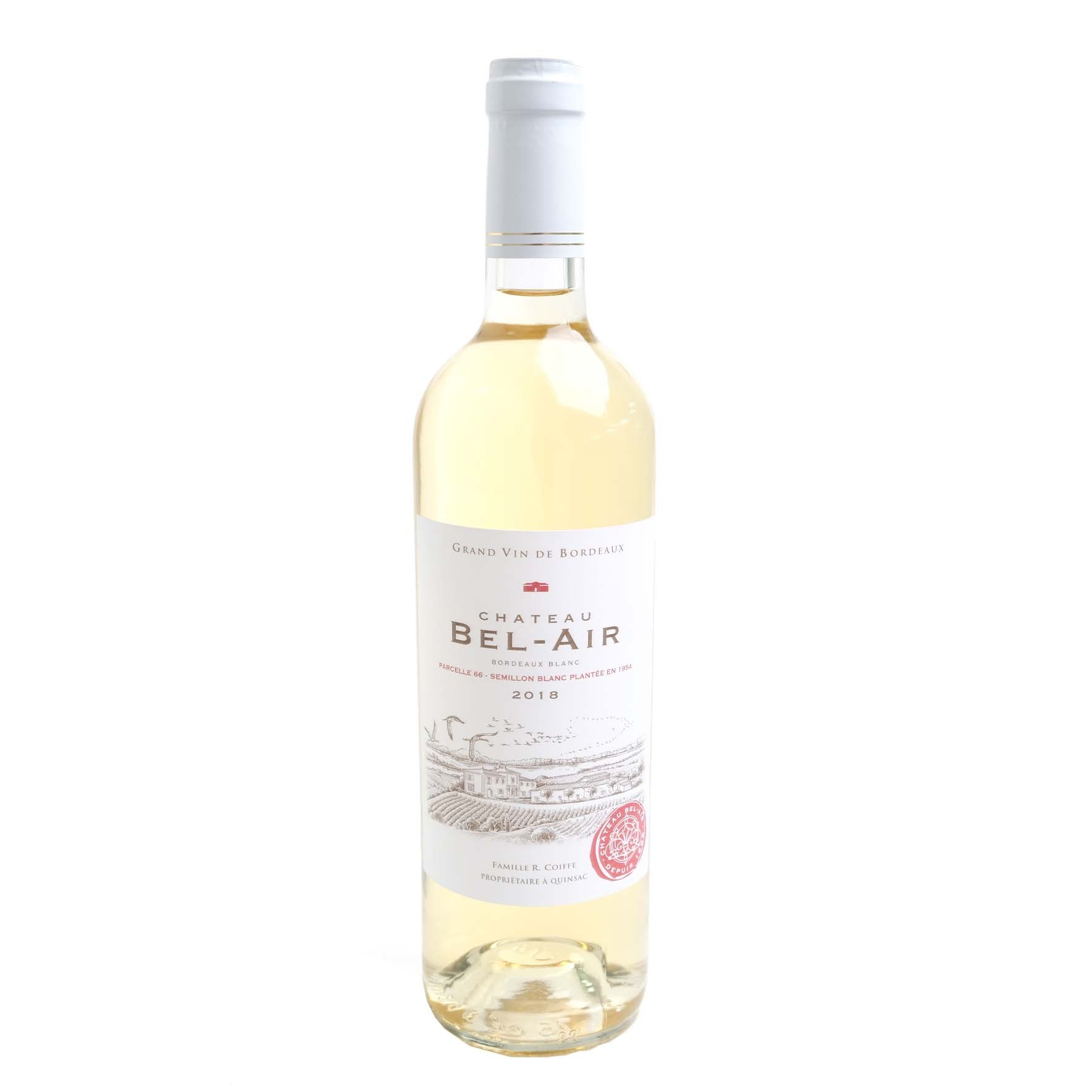 Chateau Bel Air Bordeaux Blanc AOC Bordeaux 2018