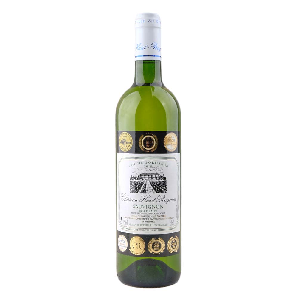 Chateau Haut Pougnan Blanc Aop Bordeaux 2019