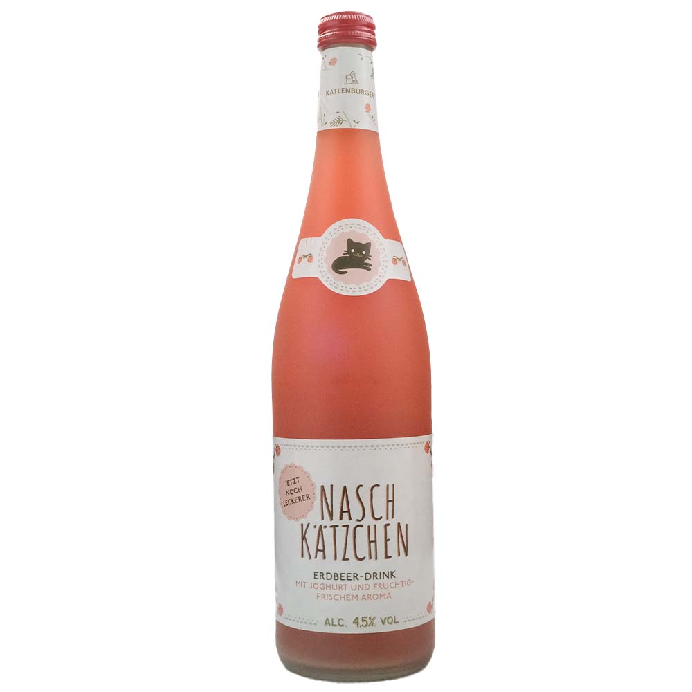 Katlenburger Nasch Kätzchen Cocktail (Strawberry Yogurt)