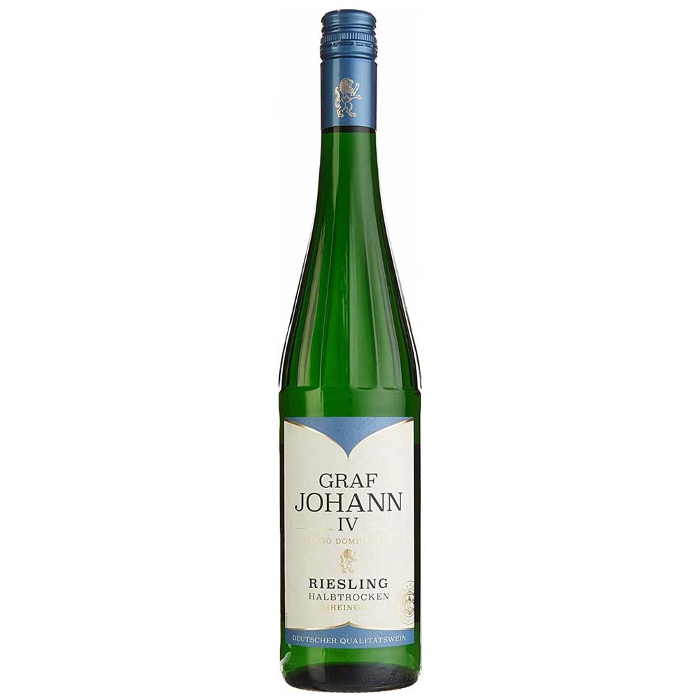 Graf Johann Iv 1435 Rheingau Riesling Halbtrocken 2020