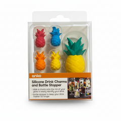 Anko Silicone Charms Drink and Bottle Stopper