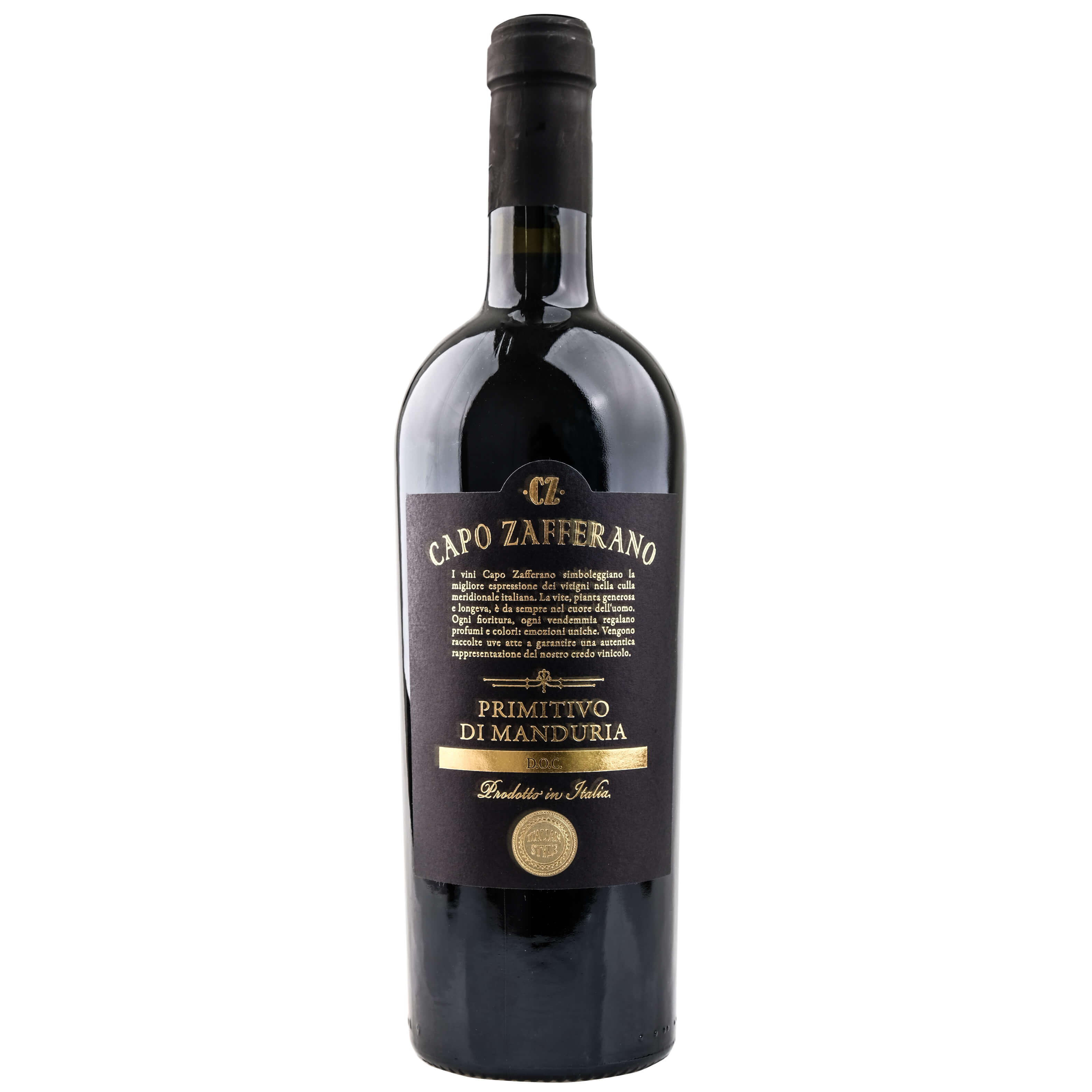 Capo Zafferano Primitivo Di Manduria DOC Puglia 2020