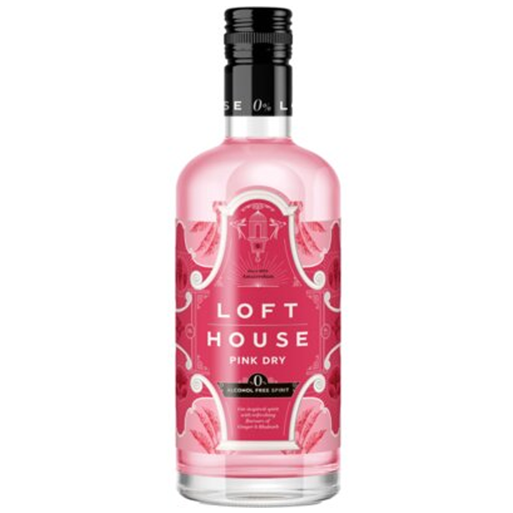 loft house pink dry alcohol free spirit