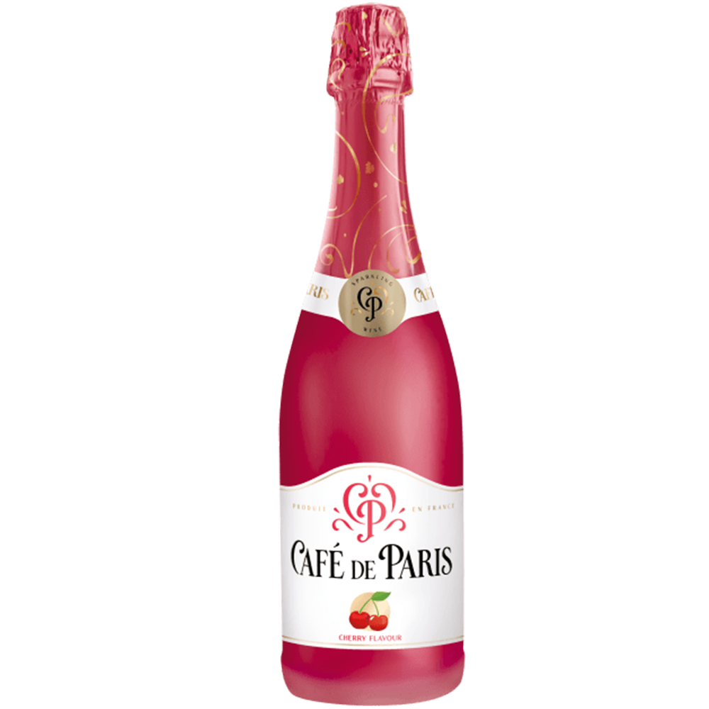 Cafe de Paris sparkling Cherry Flavour