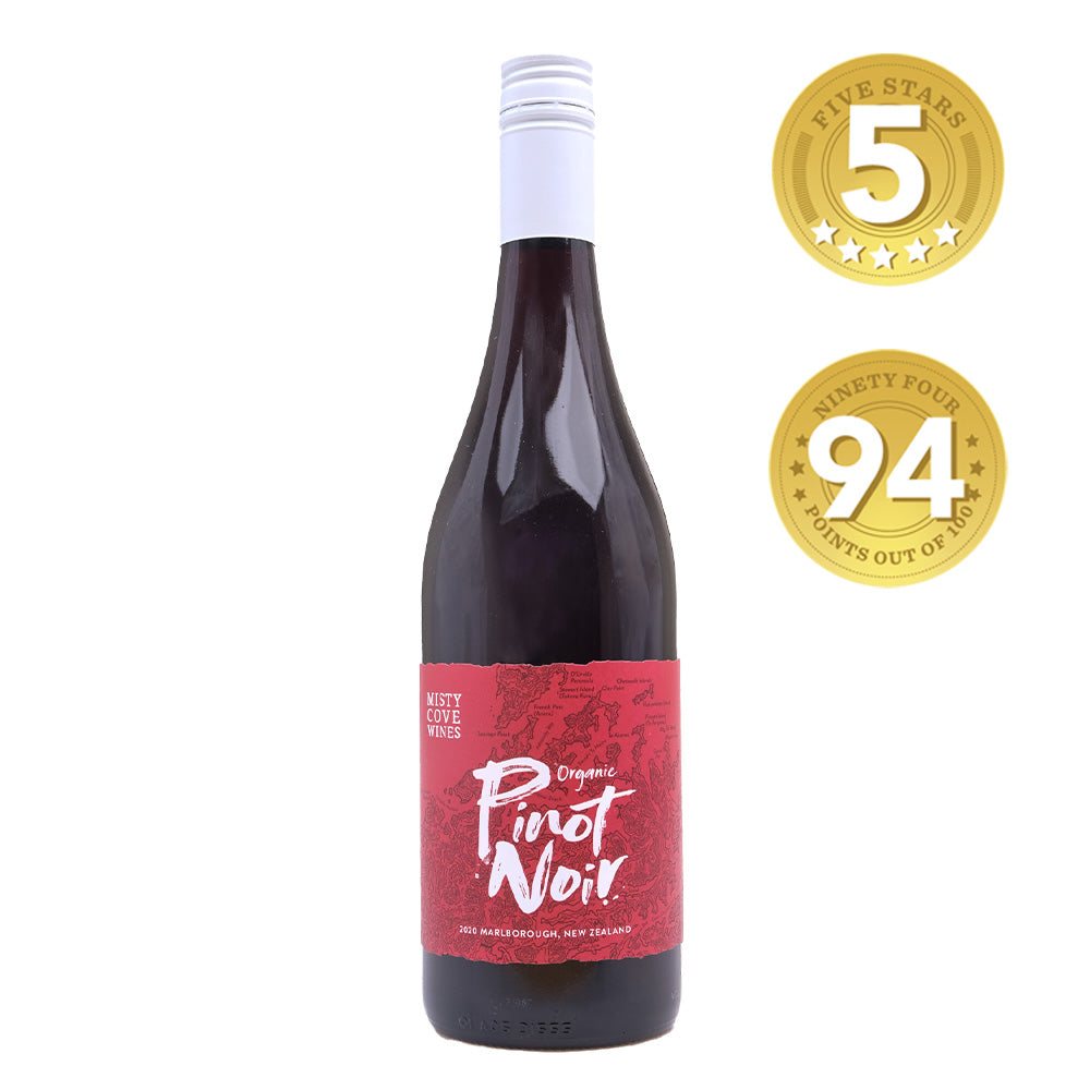 Misty Cove Organic Marlborough Pinot Noir 2020