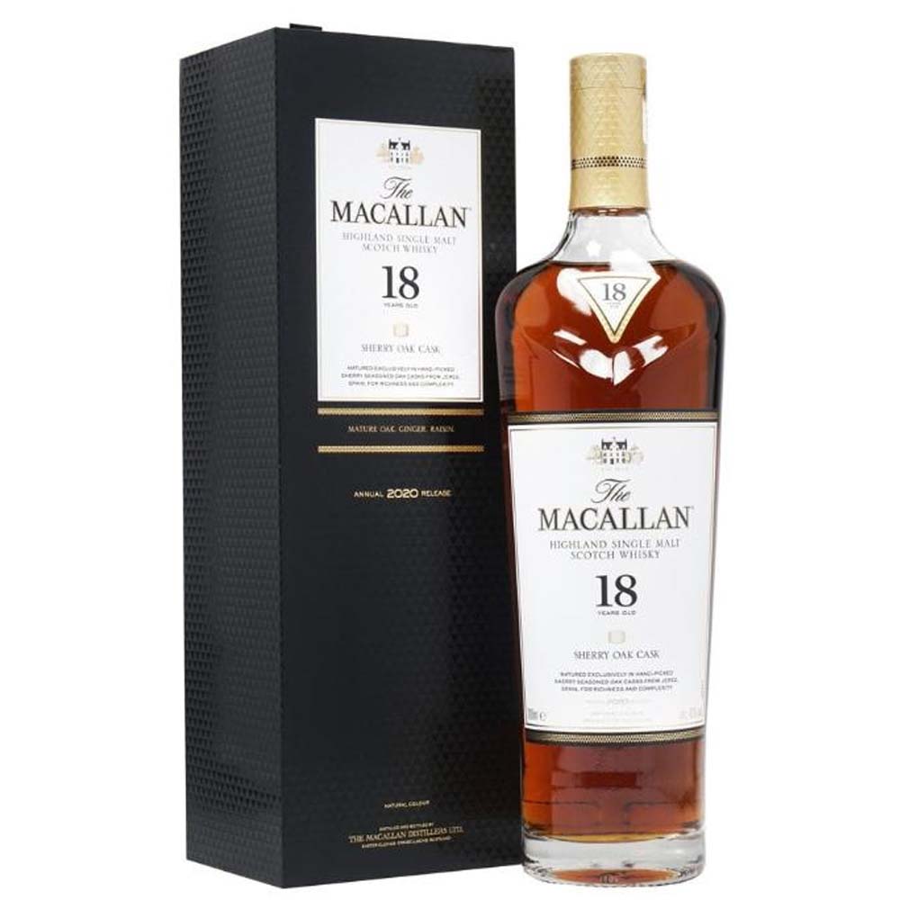 The Macallan 18 Year Old Sherry Oak