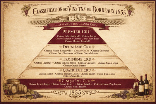 1855年波爾多列級（Grand Cru Classé）：傳奇的誕生與永恆的榮耀