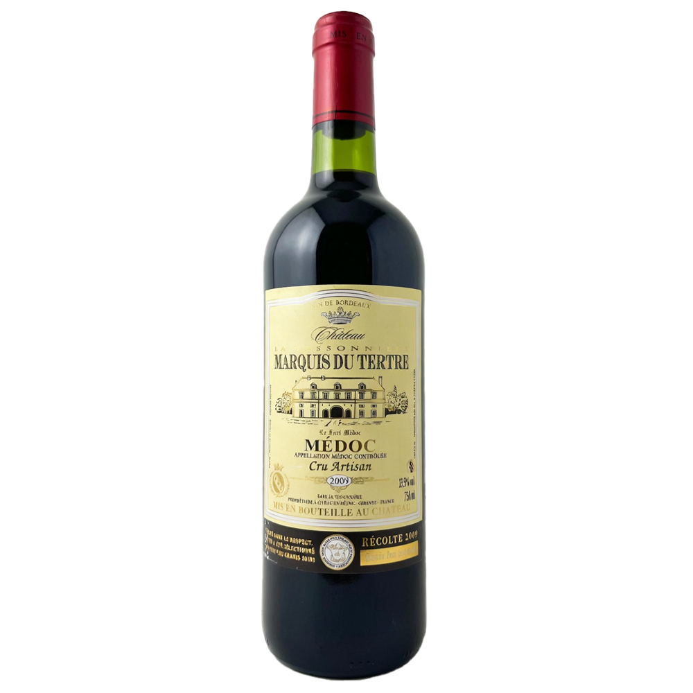 Château La Tessonnière Marquis du Tertre AOC Médoc Cru Artisan 2009 (不設退換)