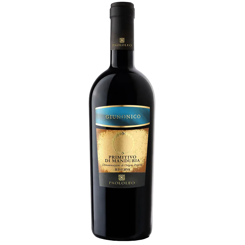 Giunonico Primitivo di Manduria Denominazione di Origine Protetta Riserva 2018