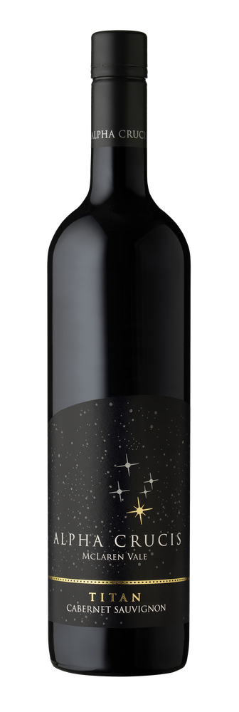 Alpha Crucis Tit Cab Sauvignon 2021  星星/黑色 label