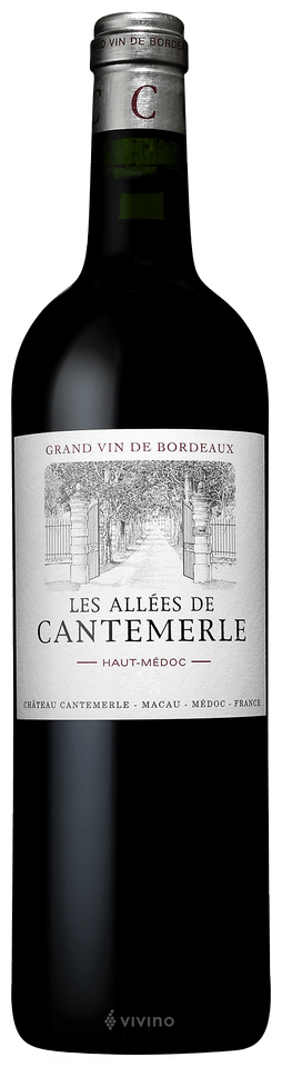 Les Allees De Cantemerle Aoc Haut Medoc 2014