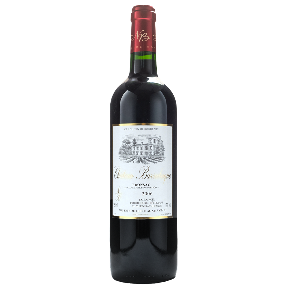 Chateau Barrabaque AOC Fronsac 2006