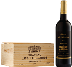 Château les Tuileries AOC Bordeaux 2021 (Wooden Case)