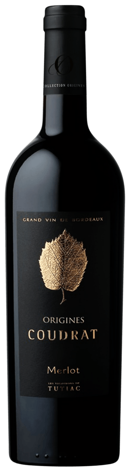 Origines Coudrat Aop Bordeaux Merlot 2014 Wooden Case