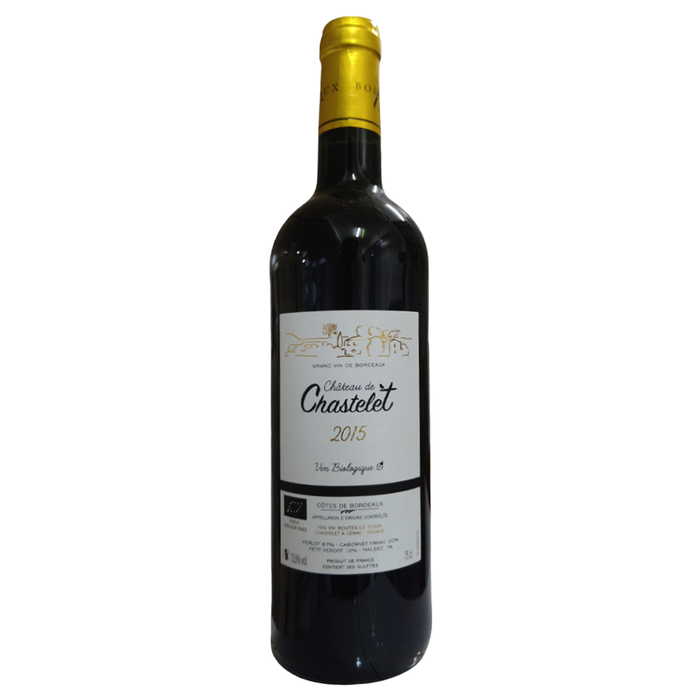 Château de Chastelet  Vin Biologique 2015