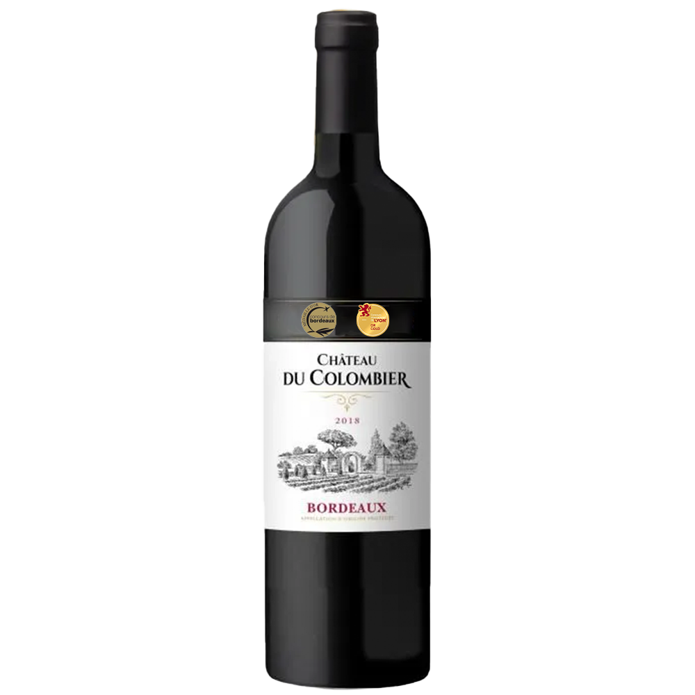 CH DU COLOMBIER 2018 MDC BORDEAUX AOC