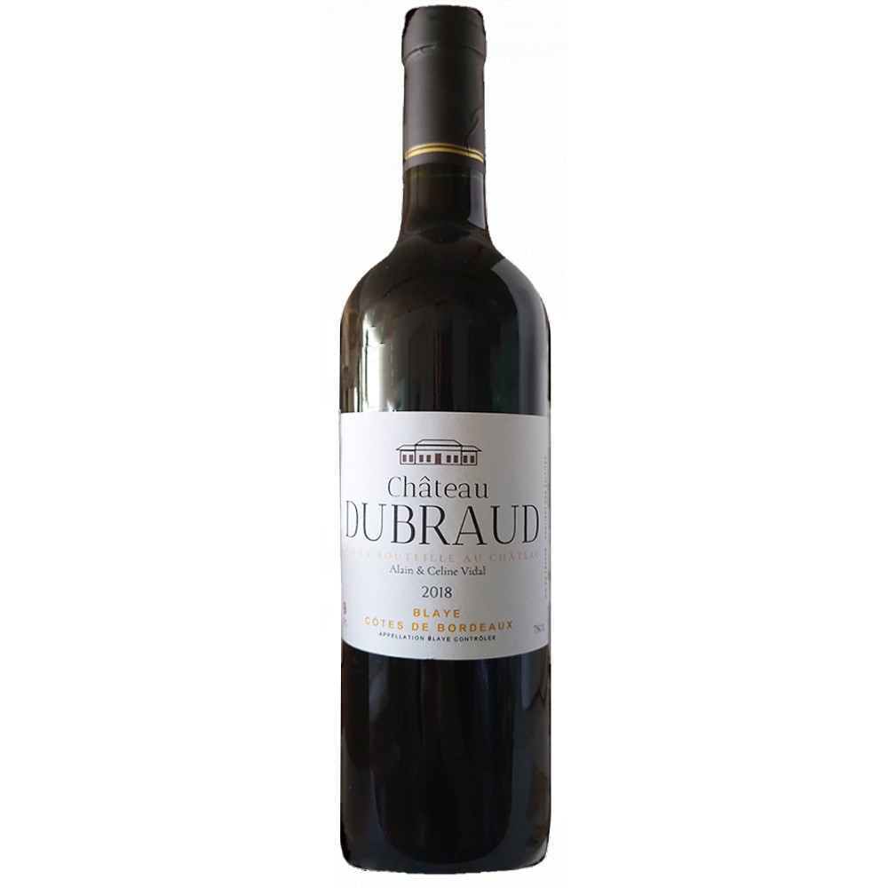 Côtes Bordeaux Blaye Rouge Ch. Dubraud 2018