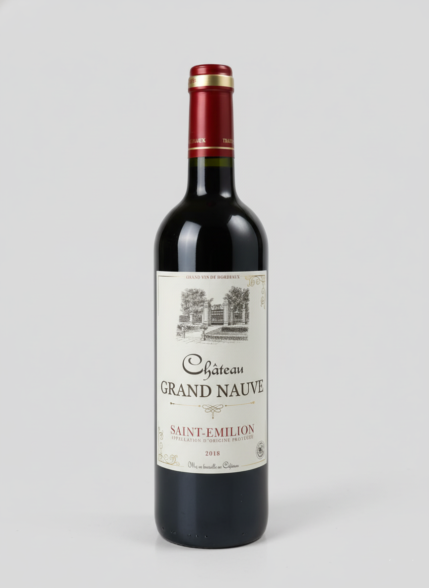 Chateau Grand Nauve AOC Saint Emilion 2018