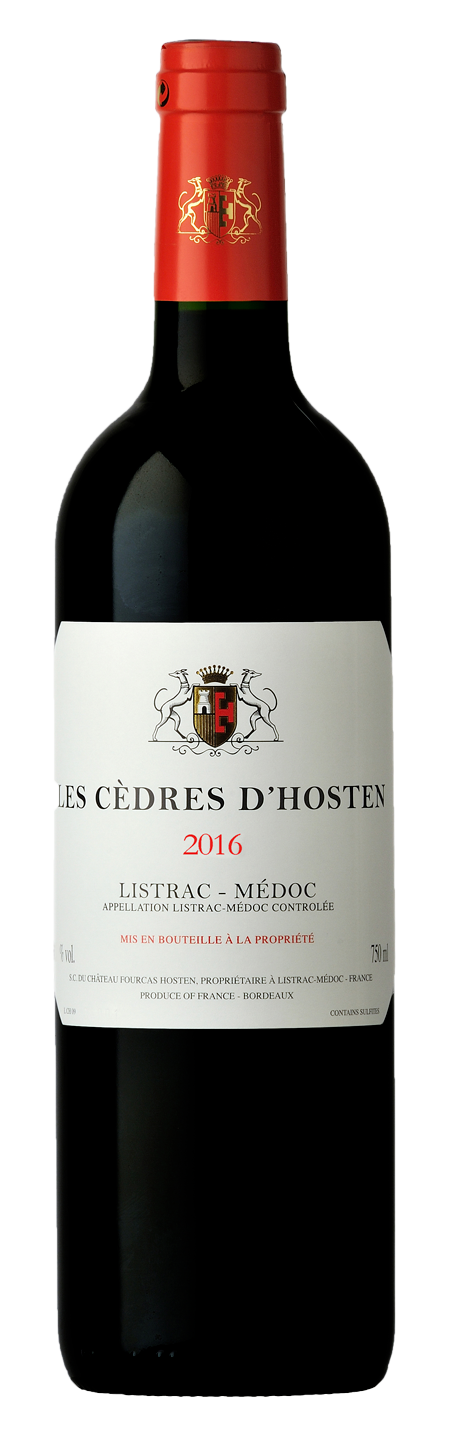 Les Cèdres d’Hosten Listrac-Médoc AOC 2016🔥