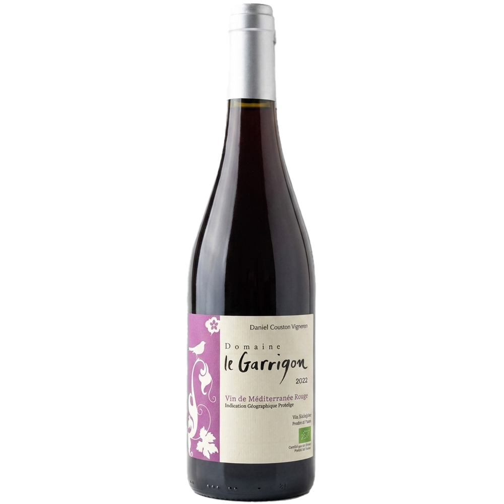 Domaine Le Garrigon, IGP Méditerranée Rouge 2022 (Organic)