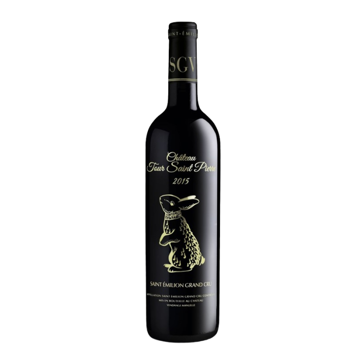 Chateau Tour Saint  Pierre AOC Saint Emilion Grand Cru 2015 (Special wine Rabbit label)