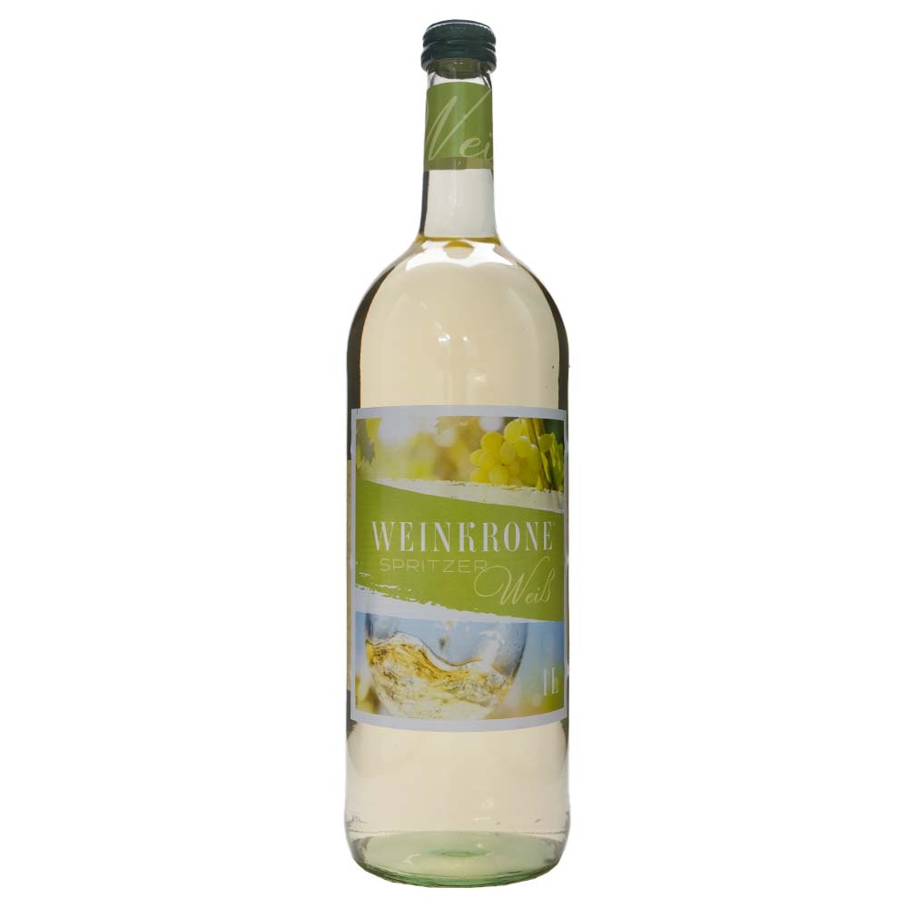 Weinkrone Spritzer weiß Weinhaltiges Getränk