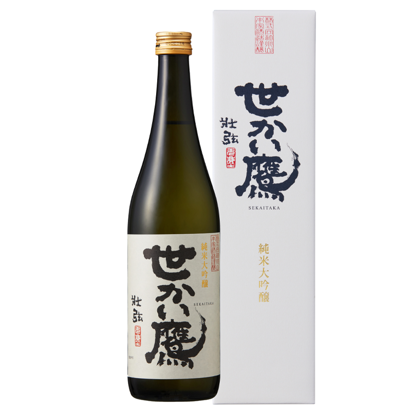 世かい鷹 純米大吟醸 獨立禮盒裝