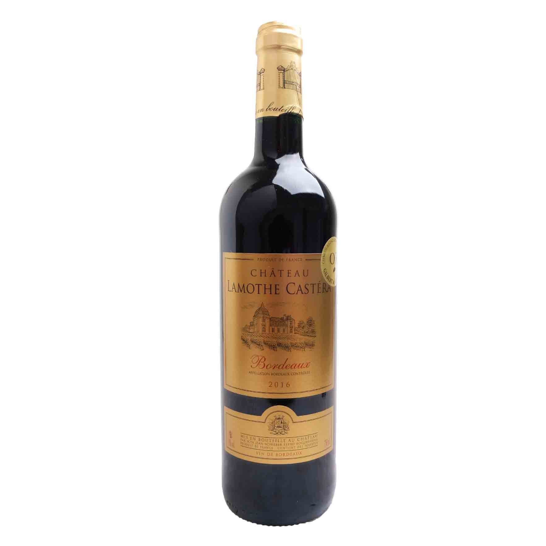 Château Lamothe Castéra 2016 - Bordeaux Rouge