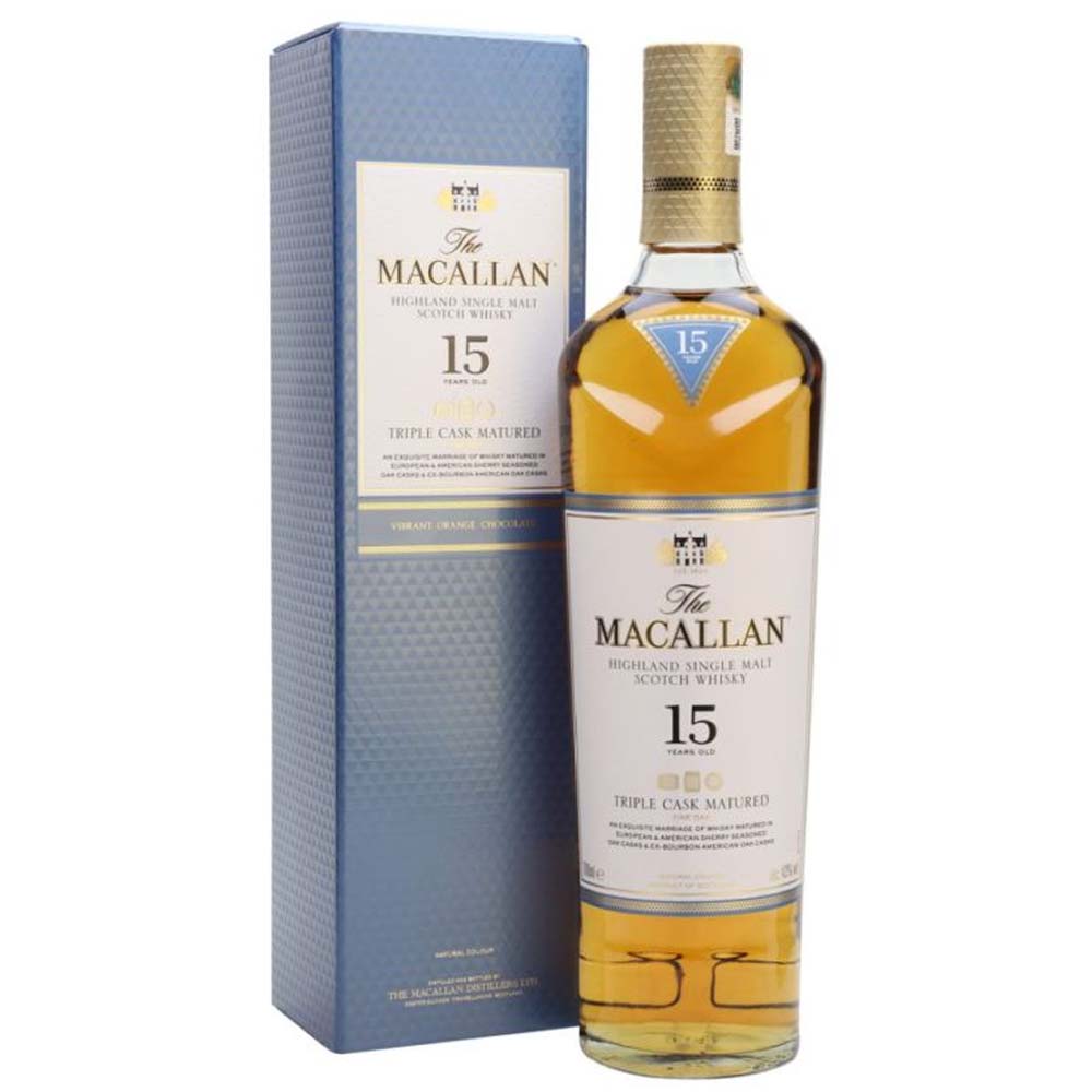 The Macallan 15 Years Old Triple Cask Matured