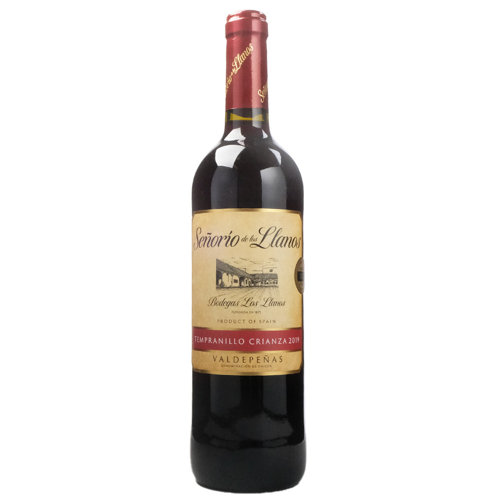 Señorío de los Llanos D.O. Valdepeñas Tinto Crianza 2019