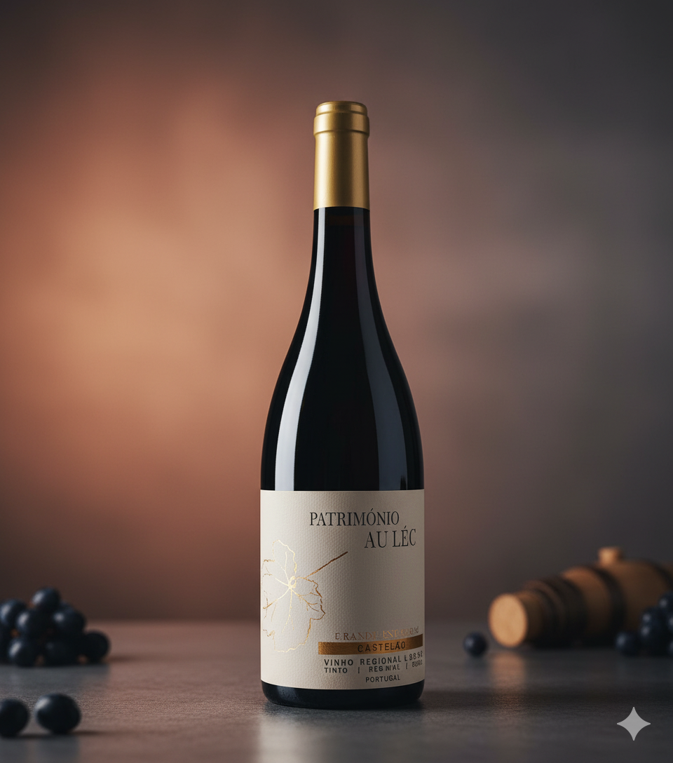 PATRIMÓNIO AU LÉU 2023 CASTELÃO, RED WINE 13,5% IG LISBOA