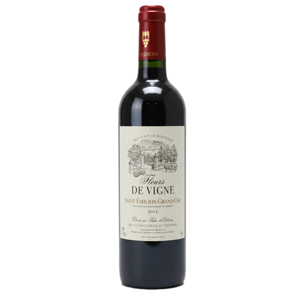AOC Saint-Émilion Grand Cru Rouge Fleurs de Vigne 2015
