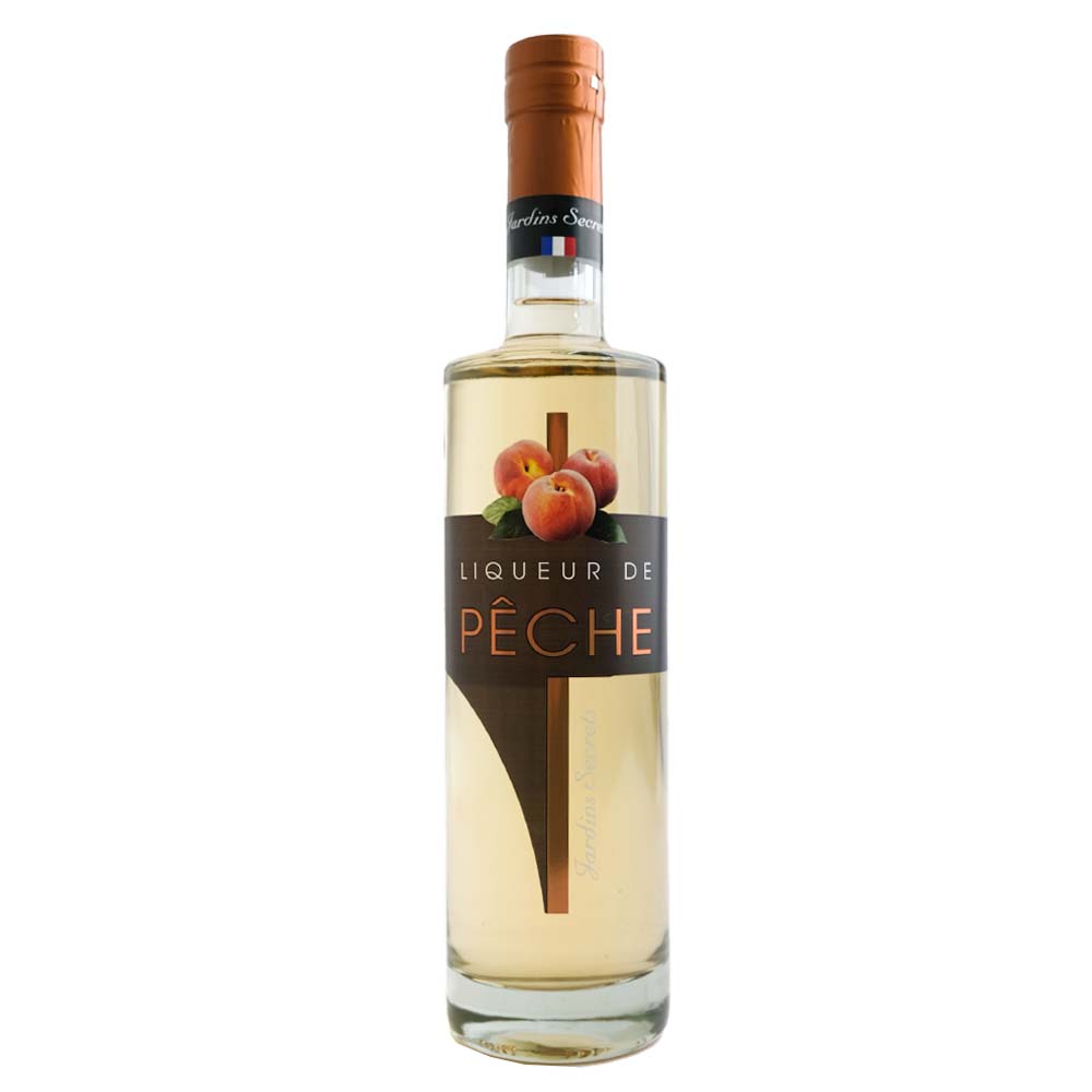 Liqueur De Peche Jardins Secrets