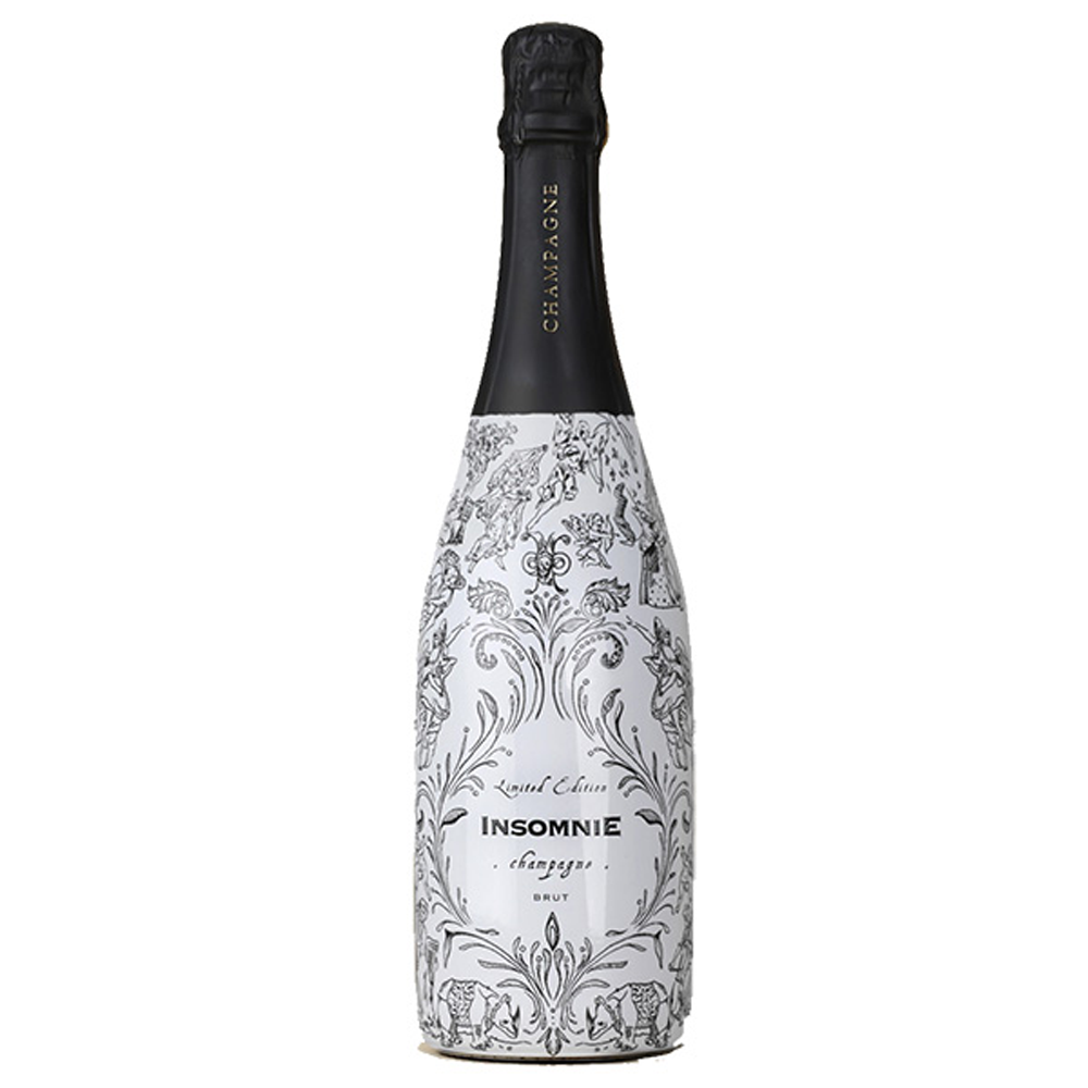Champagne INSOMNIE Brut Limited Edition elaborado en Reims (France)